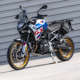 Bike fitted with the Kreiga OS-BASE and OS-Adventure Packs