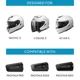Cardo Adapter for Shoei Gen 3 Helmets: Neotec 3, GT-Air 3, J-Cruise 3