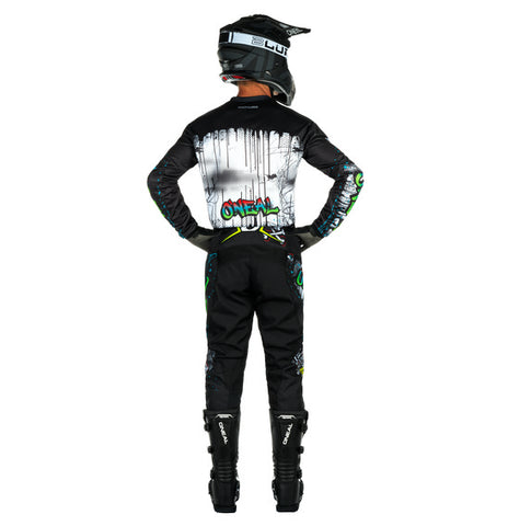 O'Neal Youth ELEMENT Rancid Jersey - Black/Multi