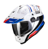 Scorpion EXO ADF-9000 AIR DESERT - White/Blue/Red