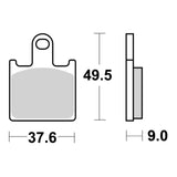 Brembo Xtra Sinter Front Brake Pads 07KA28SR
