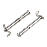 DRC STAINLESS BRAKE PIN SET 2PCS 'HUSQ./MAGURA TE/FE/FX '1