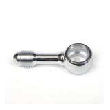 Whites Brake - 11mm (7/16) Banjo - Straight - Chrome Steel