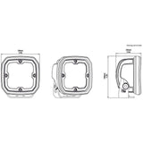Denali D4 LED Light Pod - DataDim™ Technology - Single