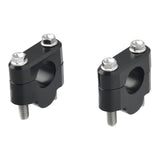 Zeta Bar Rise Kit - Height 19mm, 22.2mm Bar - Black