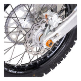 Zeta Axle Nut M22X30-P1.5 H17 - Orange