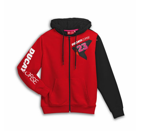 Ducati Dual Bastianini 23 Hooded Sweatshirt
