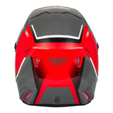 Fly Racing Kinetic Vision Helmet - Red / Grey