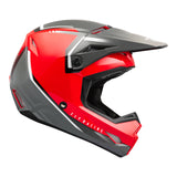 Fly Racing Kinetic Vision Helmet - Red / Grey