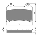 GOLDfren Brake Pads - S3 Sintered Sports