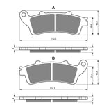 GOLDfren Brake Pads - S3 Sintered Sports