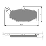 GOLDfren Brake Pads - S3 Sintered Sports