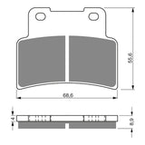GOLDfren Brake Pads - S3 Sintered Sports