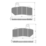GOLDfren Brake Pads - S3 Sintered Sports