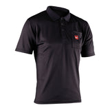 Leatt Team Polo Shirt (Short) - Black