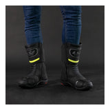 LS2 Goby Men's Waterproof Boots - Black / Hi-Vis Yellow
