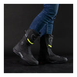LS2 Goby Men's Waterproof Boots - Black / Hi-Vis Yellow