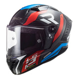 LS2 FF805C Thunder Carbon Supra Helmet - Red / Blue
