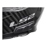 LS2 FF808 Stream II Angry Monkey Helmets - Matte Black / Red 06