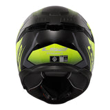 LS2 FF808 Stream II Fury - Black / Hi-Vis Yellow 06
