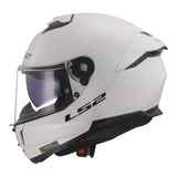 LS2 FF808 Stream II Helmets - White 06
