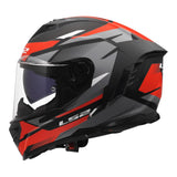 LS2 FF818 Storm III Komai Helmet - Black / Red