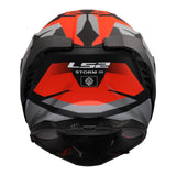 LS2 FF818 Storm III Komai Helmet - Black / Red