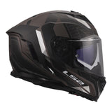 LS2 FF818 Storm III Sporty Helmet - Black / Grey