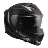 LS2 FF818 Storm III Sporty Helmet - Black / Grey