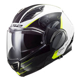 LS2 FF900 Valiant II Codex Helmet - White / Black