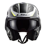 LS2 FF900 Valiant II Codex Helmet - White / Black