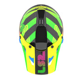 LS2 MX706J COZ Junior Helmet - Chromatic Black / Hi-Vis Pink 06