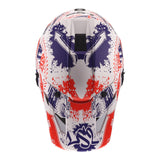 LS2 MX706J COZ Junior Helmet - Matte White / Red / Blue