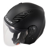 LS2 OF616 Airflow II Helmets - Matte Black 06