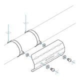 Oxford Scrambler Exhaust Heat Shield
