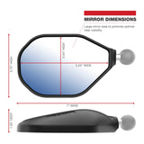 RAM L+R Tough-Mirror Kit with Standard Arms + M10 X 1.25 Bases