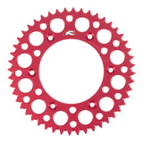Renthal Sprocket Rear Red 48T Alloy 7075 T6 Grooved