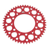 Renthal Sprocket Rear Red 50T Alloy 7075 T6 Grooved