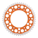 Renthal Sprocket Twinring Orange 48T Bi-metal Grooved