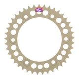 Renthal Sprocket Rear Silver 41T Alloy 7075 T6 Grooved Mont