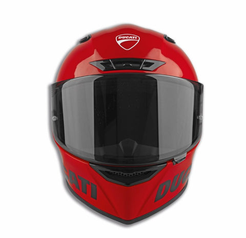 Ducati Logo Red Full Face Helmet