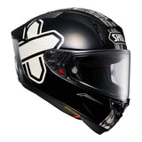 Shoei X-SPR Pro Helmet Cross Logo TC5 - Black / White