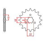 Sprocket Kit Kawasaki KX125 '96-'97 - 520KXZ 13/50