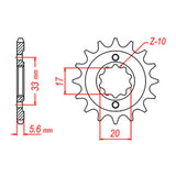 Sprocket Kit Kawasaki KX250F '04-'05/RMZ250 SUZ - 520KXZ 13/48
