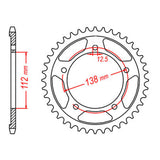 Sprocket Kit Honda CB600F Hornet '07-'09 - 525XRE 16/43
