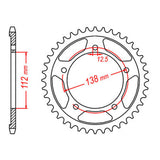Sprocket Kit Honda VTR1000 Firestorm Gold - GB530XRE 16/41