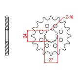 Sprocket Kit Suzuki GSXR1300 HAYABUSA '08-'09 - 530ZXW 18/43