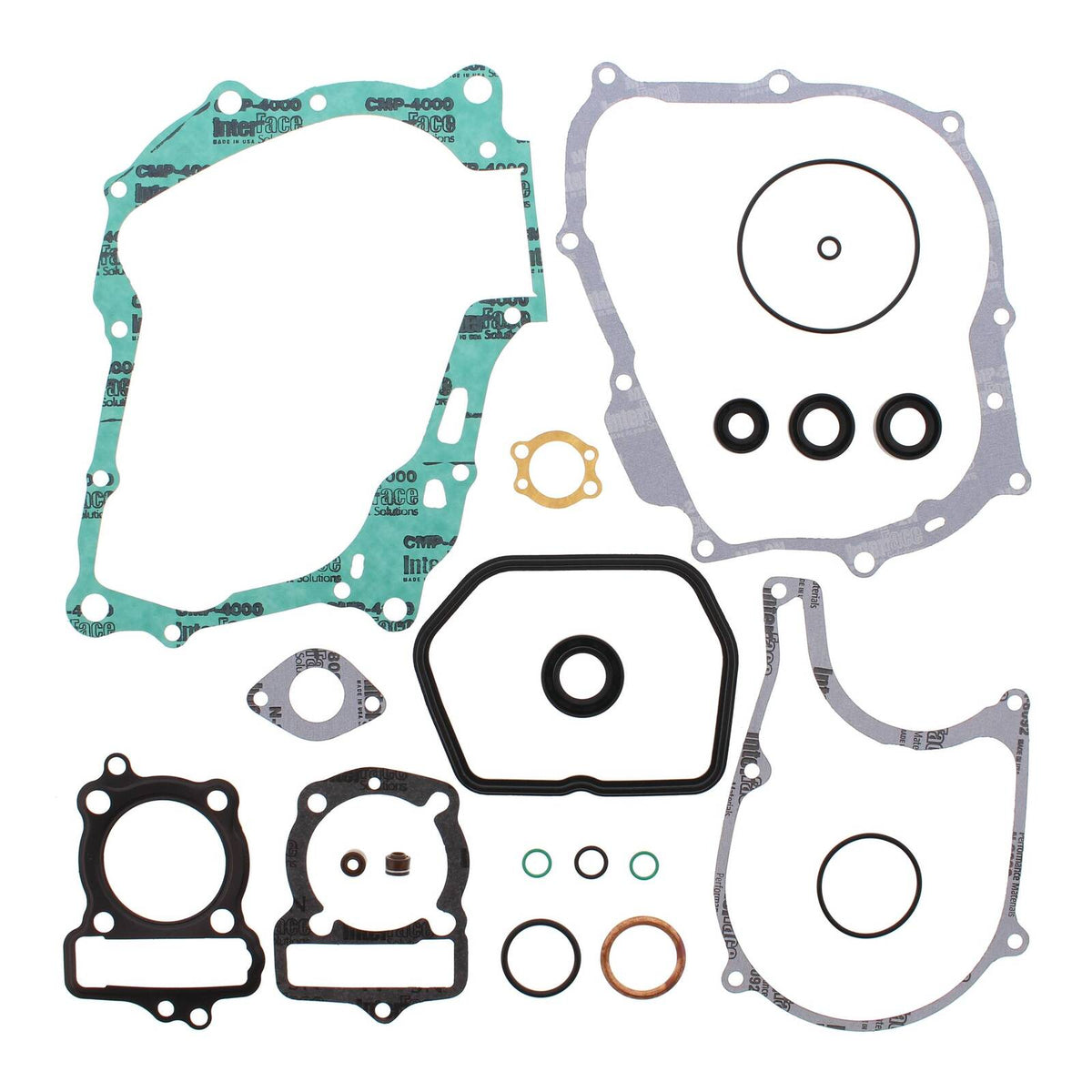 TB Parts Complete Gasket Set With Oil Seals For Honda XR100 / CRF100 – Rebuild Kit TBW1088