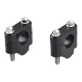 Zeta Bar Rise Kit - Height 19mm, 22.2mm Bar - Black