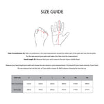 KNOX Size Chart - Gloves